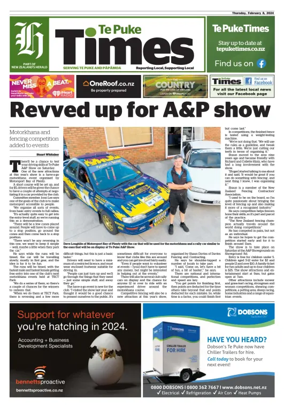 Cover of Te Puke Times