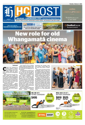 Cover of Waihi Leader