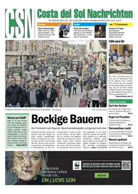 Cover of Costa del Sol Nachrichten