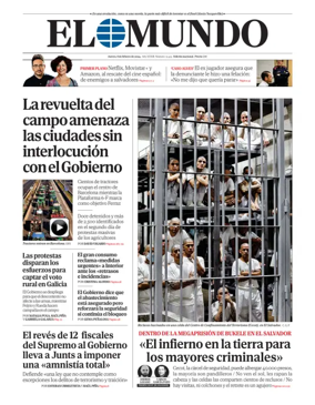 Cover of El Mundo Primera Edición Int