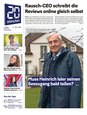 Cover of 20 Minuten - Luzern