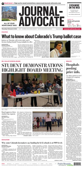 Cover of Journal-Advocate (Sterling)