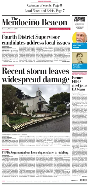 Cover of The Mendocino Beacon