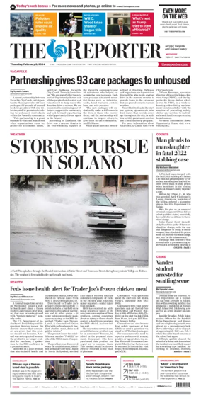 Cover of The Reporter (Vacaville)