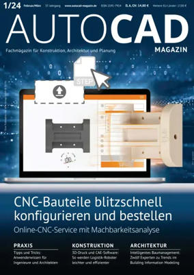 Cover of Autocad and Inventor Magazin