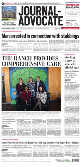 Cover of Journal-Advocate (Sterling)