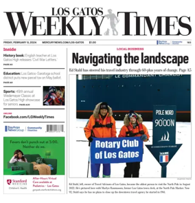Cover of Los Gatos Weekly Times