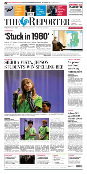 Cover of The Reporter (Vacaville)