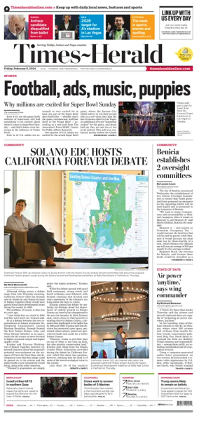 Cover of Times-Herald (Vallejo)