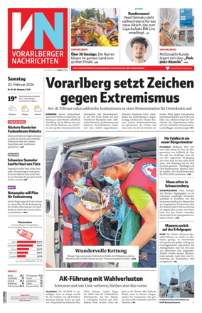 Cover of Vorarlberger Nachrichten