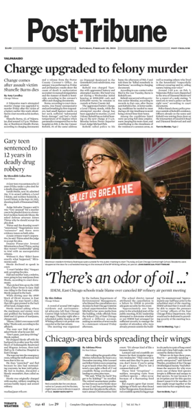 Cover of Post-Tribune