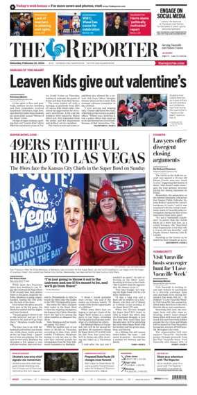 Cover of The Reporter (Vacaville)