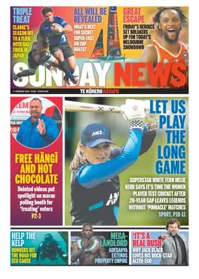 Cover of Sunday News