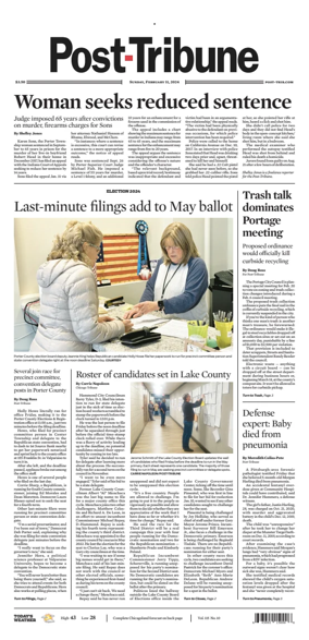 Cover of Post-Tribune (Sunday)