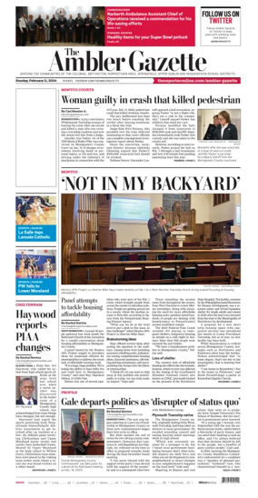 Cover of The Ambler Gazette