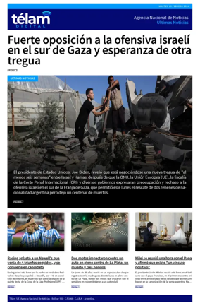 Cover of Telam - Noticias