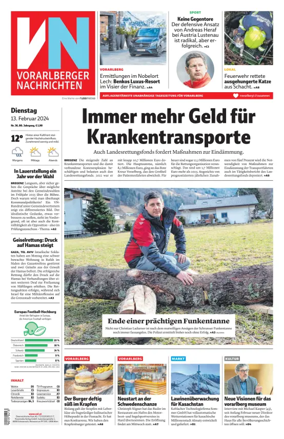 Cover of Vorarlberger Nachrichten