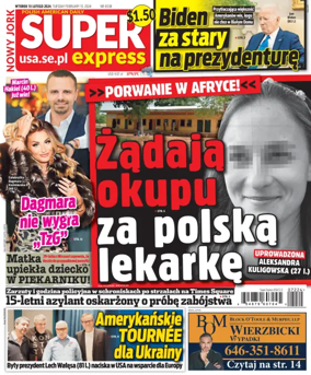 Cover of Super Express Nowy Jork