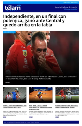 Cover of Telam - Noticias