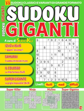 Cover of Sudoku Giganti