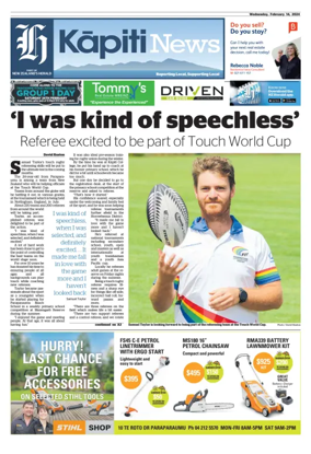 Cover of Kapiti News