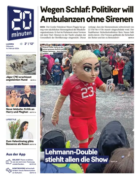 Cover of 20 Minuten - Luzern