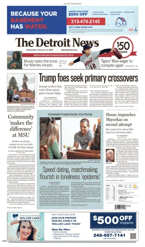 Cover of The Detroit News