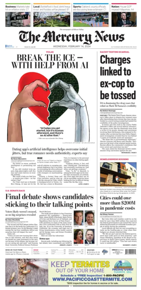 Cover of The Mercury News