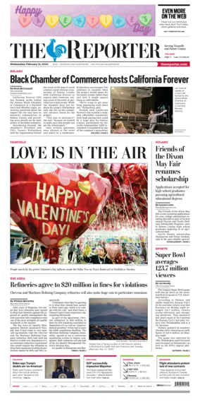 Cover of The Reporter (Vacaville)