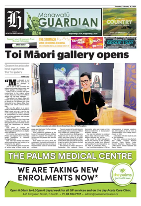 Cover of Manawatu Guardian