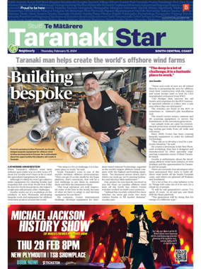Cover of South Taranaki Star