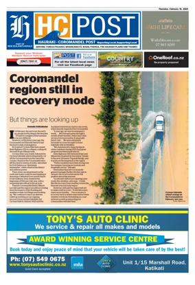 Cover of Waihi Leader