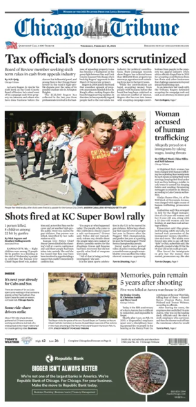 Cover of Chicago Tribune