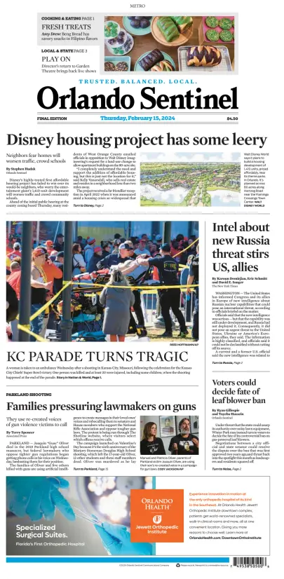 Cover of Orlando Sentinel