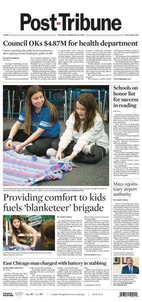 Cover of Post-Tribune