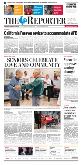 Cover of The Reporter (Vacaville)