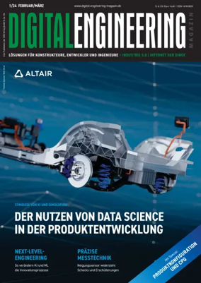 Cover of Digital Engineering Magazin