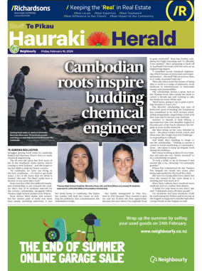 Cover of Hauraki Herald