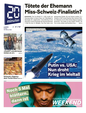Cover of 20 Minuten - Luzern