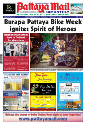 Cover of Pattaya Mail