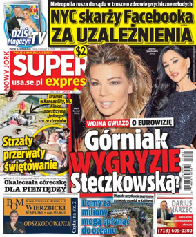 Cover of Super Express Nowy Jork