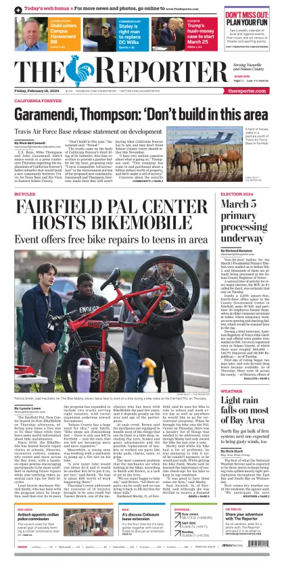 Cover of The Reporter (Vacaville)