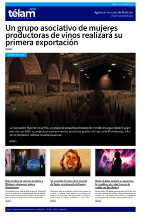 Cover of Telam - Noticias