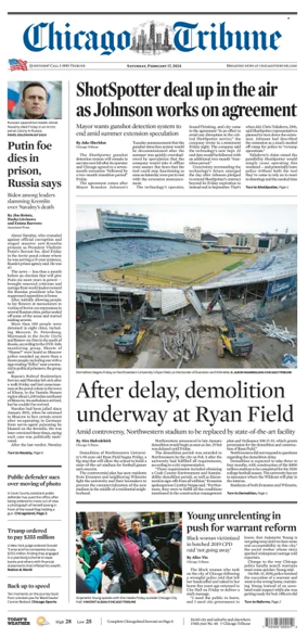 Cover of Chicago Tribune