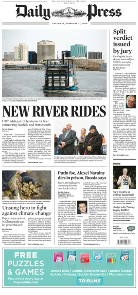 Cover of Daily Press