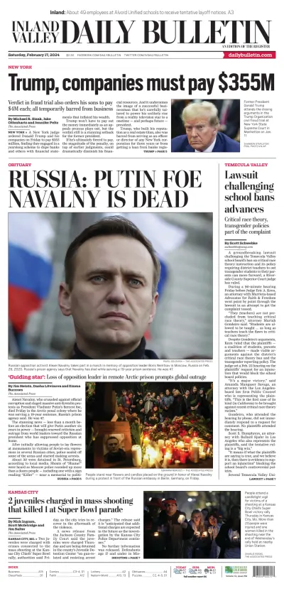 Cover of Inland Valley Daily Bulletin