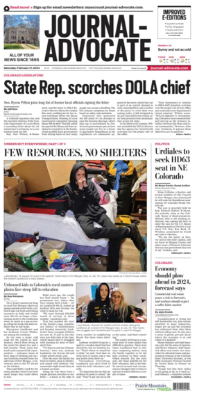 Cover of Journal-Advocate (Sterling)