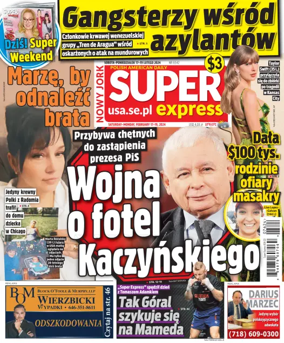 Cover of Super Express Nowy Jork