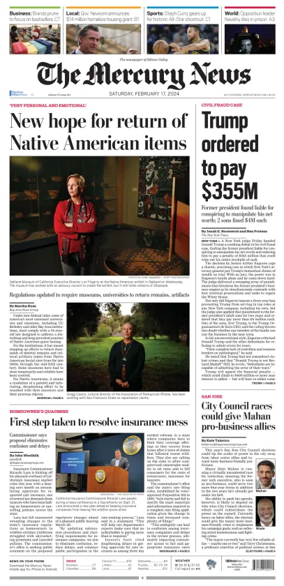 Cover of The Mercury News
