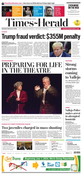 Cover of Times-Herald (Vallejo)